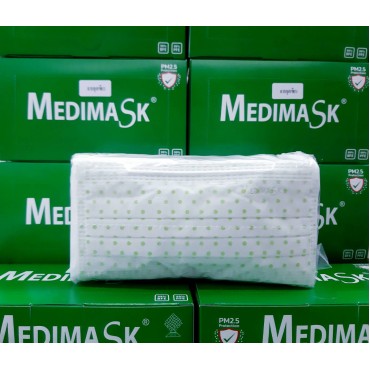 หน้ากากอนามัยลายจุดส...