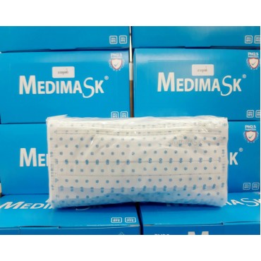 หน้ากากอนามัยลายจุดส...