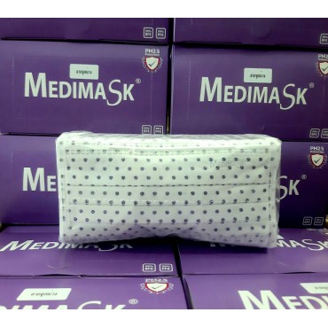 หน้ากากอนามัยลายจุดส...