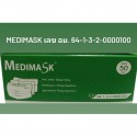 Medimask Facemask ASTM LV.1 ลายดอกไม้ (ขนาด175mm.)