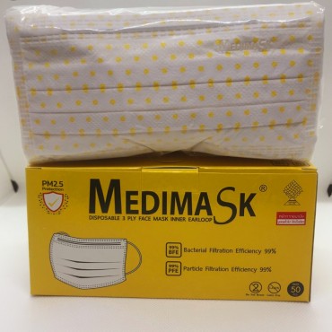 หน้ากากอนามัยลายจุดส...